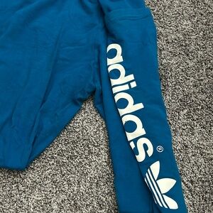 Adidas blue leggings